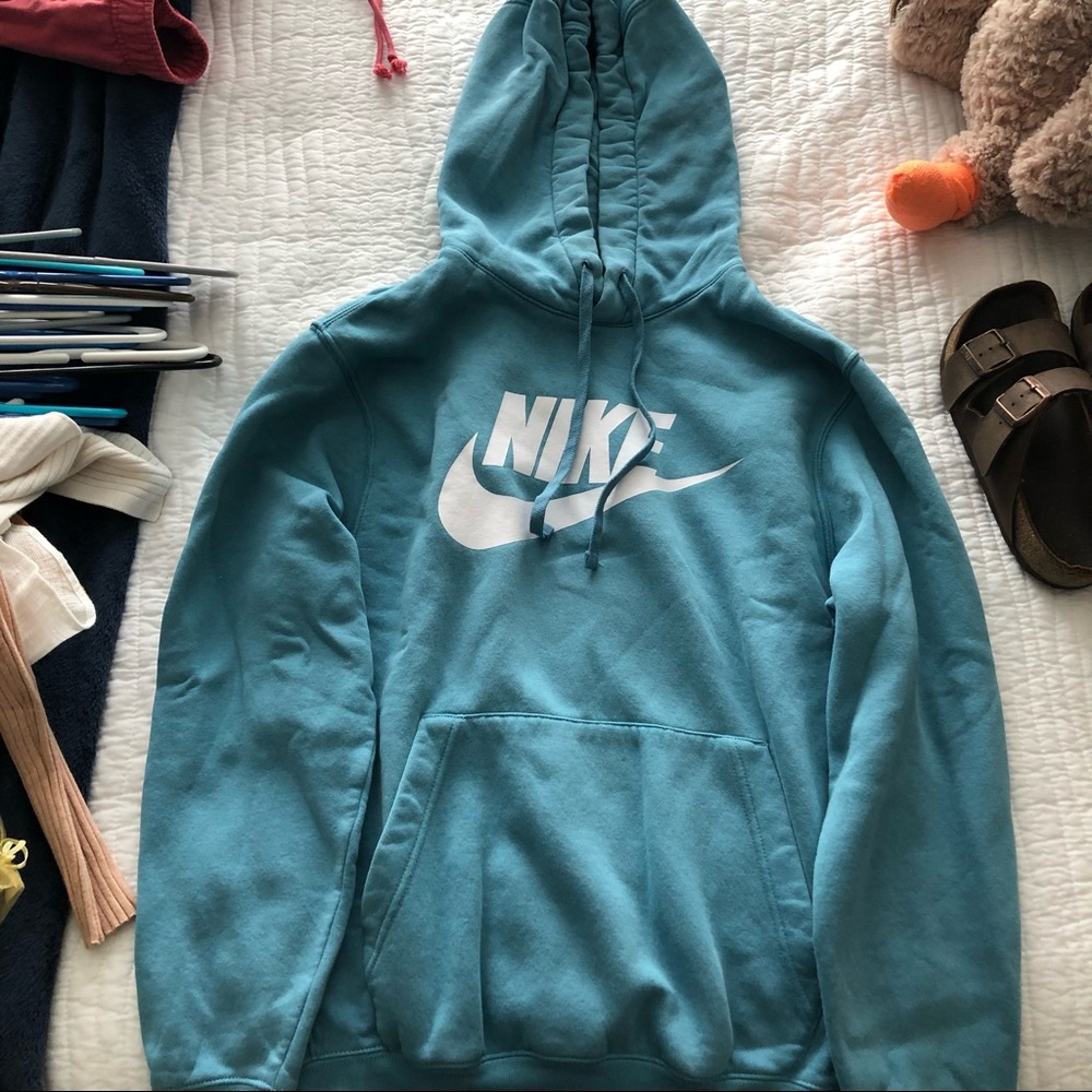 Teal/Blue Nike Hoodie